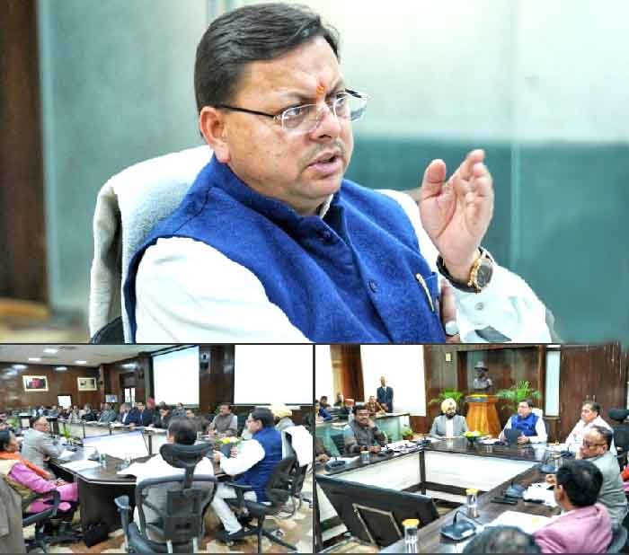 मुख्यमंत्री श्री पुष्कर सिंह धामी ने राजस्व और आय के संसाधनों में वृद्धि की समीक्षा की, लक्ष्य पूरा करने के लिए की गई निर्देशों के साथ