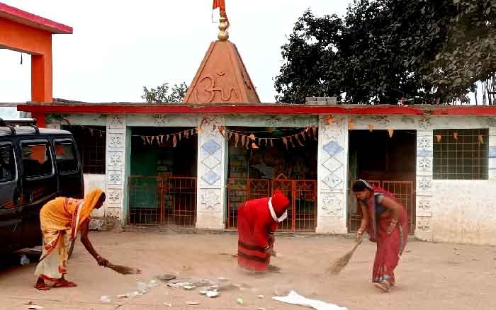 जिले में चलाई जा रही स्वच्छता अभियान