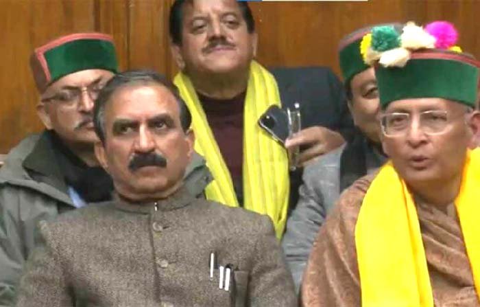 हिमाचल प्रदेश राज्यसभा चुनाव: भाजपा के हर्ष महाजन को जीत, कांग्रेस के प्रत्याशी को नुकसान