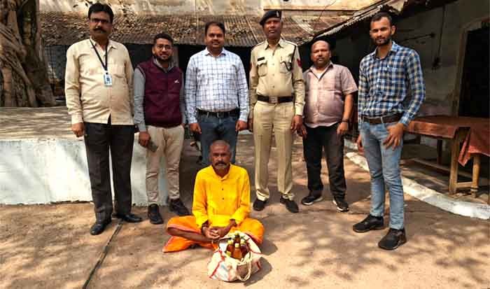 आबकारी विभाग ने जप्त किए अवैध शराब