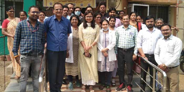 दुर्ग जिले में पल्स पोलियो अभियान के प्रथम दिवस में आशातित उपलब्धि