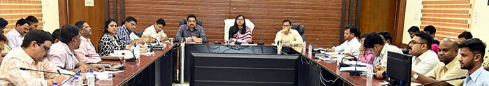 बाढ़ एवं आपदा प्रबंधन हेतु जिला कार्यालय दुर्ग में बाढ़ नियंत्रण कक्ष स्थापित