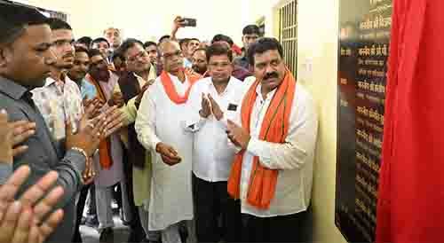 उपमुख्यमंत्री श्री विजय शर्मा ने विभिन्न विकास कार्यों का किया लोकार्पण