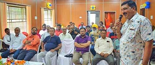 भारतीय मजदूर खदान संघ की केंद्रीय कार्य समिति की बैठक का सफल आयोजन