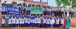 युवोदय स्वयंसेवको द्वारा जागरूकता रैली का आयोजन