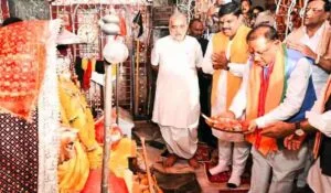 मुख्यमंत्री श्री साय ने चण्डी मंदिर में पूजा अर्चना की