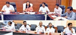 निर्वाचन नामावलियों का विशेष संक्षिप्त पुनरीक्षण कार्यक्रम के तहत कलेक्टर सुश्री चौधरी ने राजनीतिक दलों की बैठक ली