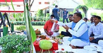 मुख्यमंत्री साय ने विजयादशमी पर किया शस्त्र पूजन, मां भगवती की आराधना
