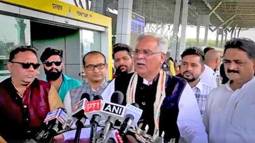 चुनाव परिणामों पर भूपेश बघेल ने उठाए सवाल