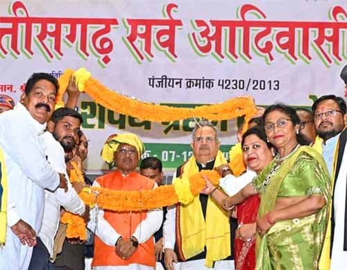 जनजातीय समाज के विकास के लिए हमारी सरकार प्रतिबद्ध: मुख्यमंत्री साय