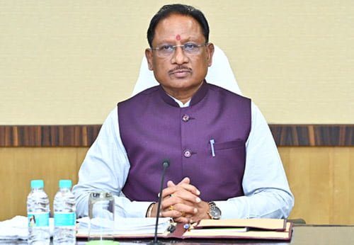 महानदी भवन में मुख्यमंत्री विष्णु देव साय की अध्यक्षता में कैबिनेट बैठक शुरू