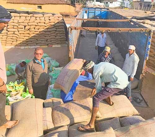 जिले में 2,17,901.68 में. टन धान खरीदी