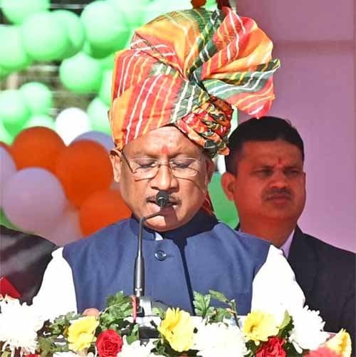 सशक्त और विकसित छत्तीसगढ़ के निर्माण की दिशा में हम बढ़ रहे आगे : मुख्यमंत्री विष्णु देव साय सशक्त और विकसित छत्तीसगढ़ के निर्माण की दिशा में हम बढ़ रहे आगे : मुख्यमंत्री विष्णु देव साय