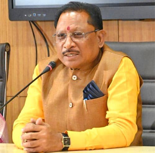 हमारी नीति स्पष्ट है-बोली का जवाब बोली से और गोली का जवाब गोली से – मुख्यमंत्री विष्णु देव साय हमारी नीति स्पष्ट है-बोली का जवाब बोली से और गोली का जवाब गोली से – मुख्यमंत्री विष्णु देव साय