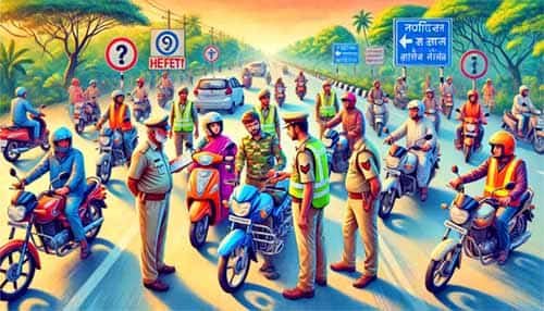सड़क सुरक्षा माह 2025: पुलिस की सख्ती और जागरूकता अभियान सड़क सुरक्षा माह 2025: पुलिस की सख्ती और जागरूकता अभियान