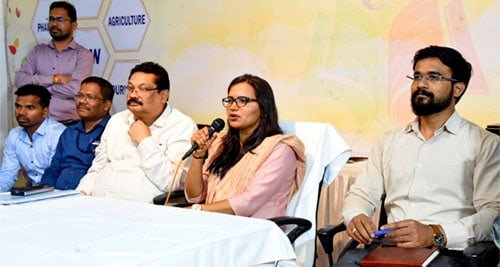 कलेक्टर ने लिया मतगणना स्थल पर तैयारी का जायजा