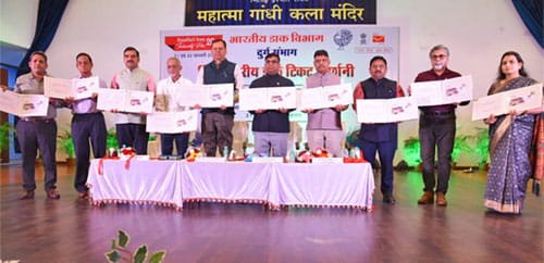 दो दिवसीय डाक टिकट प्रदर्शनी “ट्विनसिटी पेक्स 2025“ का हुआ शुभारंभ