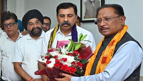 बजट में ई -वे बिल की लिमिट बढ़ाने और वेट में छूट की घोषणा पर छत्तीसगढ़ चैंबर ऑफ कॉमर्स ने मुख्यमंत्री श्री साय के प्रति किया आभार प्रकट बजट में ई -वे बिल की लिमिट बढ़ाने और वेट में छूट की घोषणा पर छत्तीसगढ़ चैंबर ऑफ कॉमर्स ने मुख्यमंत्री श्री साय के प्रति किया आभार प्रकट