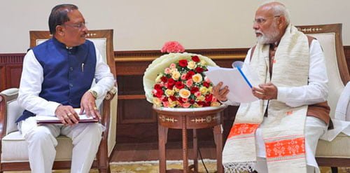 मुख्यमंत्री श्री विष्णु देव साय का दिल्ली दौरा – राज्य हित के महत्वपूर्ण फैसलों की दिशा में ठोस कदम