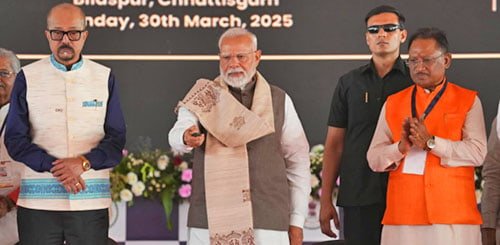 प्रधानमंत्री नरेंद्र मोदी ने किया सुपर क्रिटिकल थर्मल पावर परियोजना कार्य का शुभारंभ