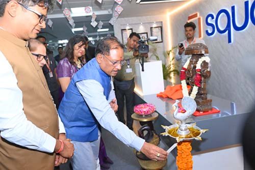 मुख्यमंत्री विष्णु देव साय ने स्क्वायर बिजनेस सर्विसेज को किया ऑफिस स्पेस आबंटित:नवा रायपुर को देश का अगला आईटी हब बनाने की दिशा में बड़ा कदम