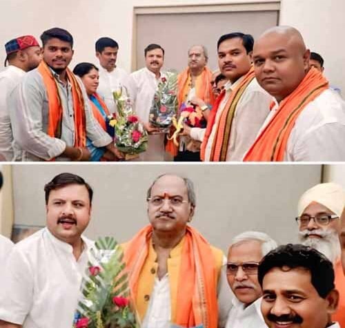 अहिवारा विधानसभा के जनप्रतिनिधियों ने सांसद श्री बृजमोहन अग्रवाल को जन्मदिन की शुभकामनाएं दीं