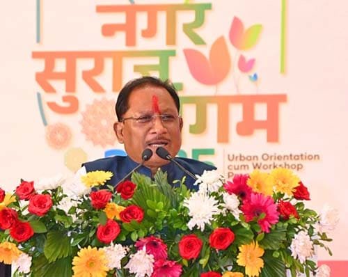 मुख्यमंत्री साय का आह्वान – शहरों में सुराज के लिए करें प्रतिबद्धता के साथ कार्य