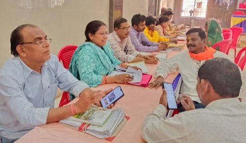सुशासन तिहार 2025 के तहत नगर पालिका अहिवारा में निराकरण शिविर सम्पन्न सुशासन तिहार 2025 के तहत नगर पालिका अहिवारा में निराकरण शिविर सम्पन्न