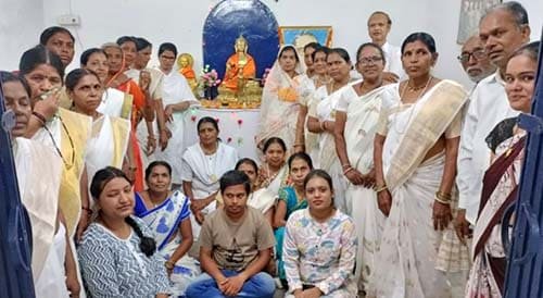 वैशाख पूर्णिमा पर मनाई गई बुद्ध जयंती