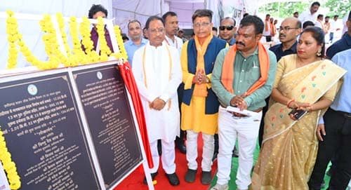 मुख्यमंत्री विष्णु देव साय ने तोंगपाल में 16 करोड़ से अधिक लागत के विकास कार्यों का किया लोकार्पण