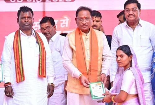 छत्तीसगढ़ के सभी पंचायतों में एक साल के भीतर मिलेगी बैंकिंग सुविधा: मुख्यमंत्री साय