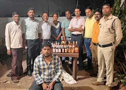 मोर ढाबा, नागपुरा में अवैध विदेशी मदिरा जब्त – 23.01 बल्क लीटर शराब, बाजार मूल्य ₹20,100
