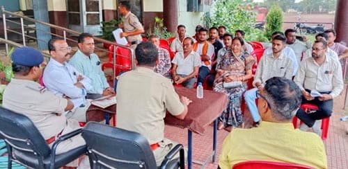 नंदनी थाने में बकरी ईद को लेकर शांति समिति की बैठक संपन्न, सौहार्दपूर्ण पर्व मनाने की अपील