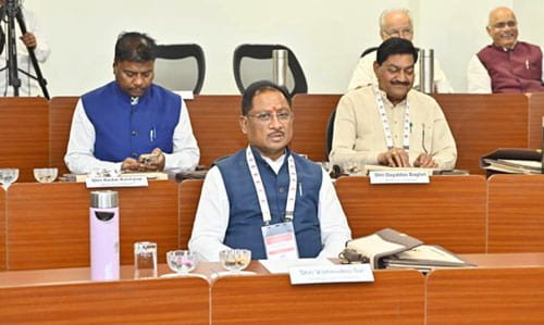 मुख्यमंत्री विष्णु देव साय एवं मंत्रिमंडल का चिंतन शिविर 2.0 शुरू