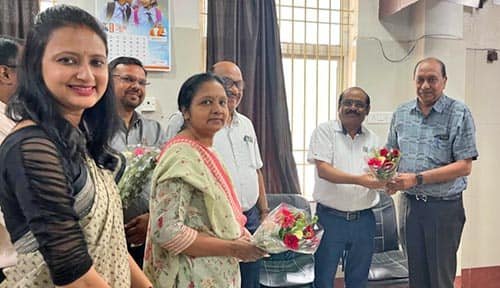 जिला चिकित्सालय दुर्ग के कायाकल्प से प्रभावित हुई राजधानी रायपुर की निरीक्षण टीम