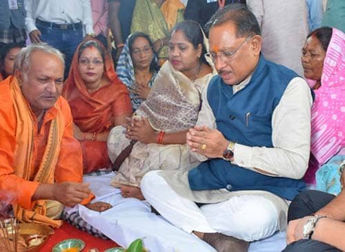 मुख्यमंत्री विष्णुदेव साय ने दुलदुला में 3 करोड़ से अधिक के विकास कार्यों का किया लोकार्पण व भूमिपूजन