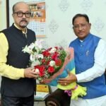 राज्यपाल डेका से मुख्यमंत्री श्री साय ने की भेंट
