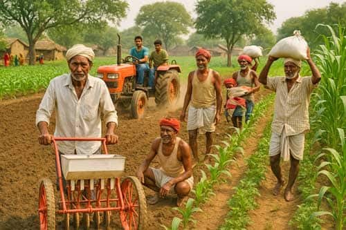 प्रदेश में खेती-किसानी का कार्य तेजी के साथ जारी