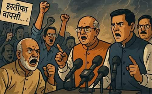 राजनीति में हलचल: धनखड़ के इस्तीफे ने बढ़ाई बयानबाज़ी की गर्मी