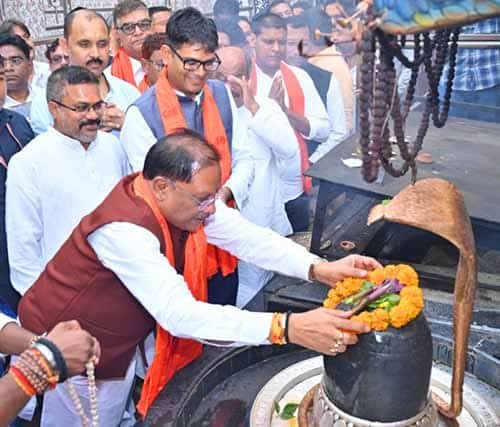 श्री श्री 108 श्री सत्यनारायण बाबा धाम कोसमनारा में पहुंचे मुख्यमंत्री श्री विष्णु देव साय: प्रदेशवासियों की सुख-समृद्धि और खुशहाली की प्रार्थना की