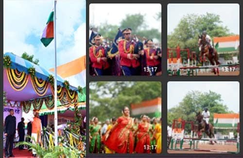 स्वतंत्रता दिवस समारोह: मुख्यमंत्री साय ने पुलिस परेड ग्राउंड पर किया ध्वजारोहण, परेड की ली सलामी