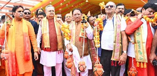 सावन की पावन बेला में मुख्यमंत्री विष्णु देव साय ने किया भगवान शिव का रूद्राभिषेक, प्रदेशवासियों की समृद्धि और सुख-शांति की कामना