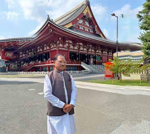 मुख्यमंत्री श्री साय ने जापान पहुंचने के बाद सबसे पहले टोक्यो स्थित ऐतिहासिक असाकुसा मंदिर में की पूजा-अर्चना