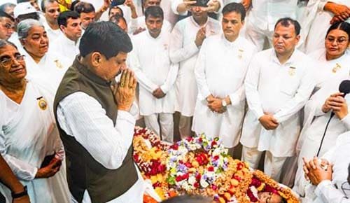 मुख्यमंत्री डॉ. यादव ने राजयोगिनी बी.के. अवधेश दीदी के किए अंतिम दर्शन