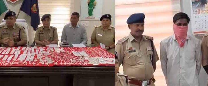 ज्वेलरी शॉप चोरी का खुलासा: नाबालिग मास्टरमाइंड सहित दो गिरफ्तार, लाखों के गहने बरामद