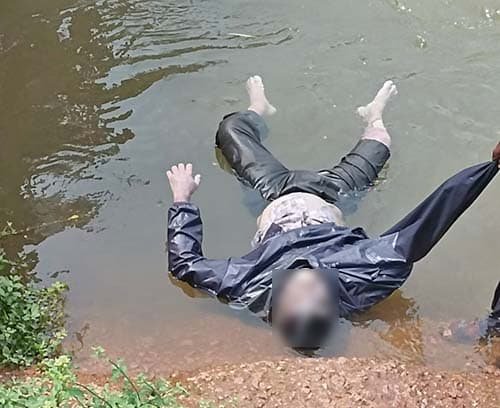 अहिवारा में नहर से मिला व्यक्ति का शव, पुलिस जांच में जुटी