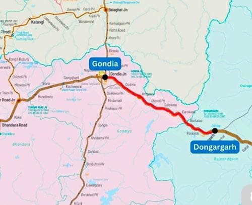 गोंदिया–डोंगरगढ़ चौथी रेल लाइन से छत्तीसगढ़ को मिलेगा विकास का नया ट्रैक : मुख्यमंत्री विष्णुदेव साय ने प्रधानमंत्री और रेल मंत्री का जताया आभार