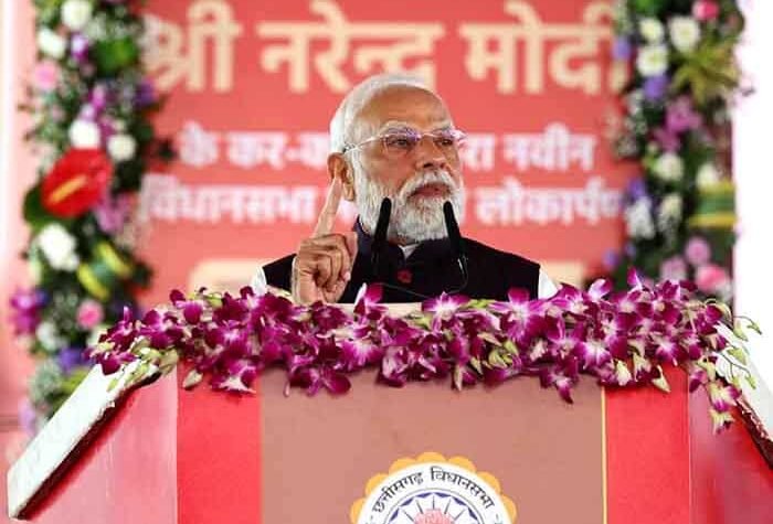 प्रधानमंत्री मोदी का छत्तीसगढ़ रजत जयंती पर संबोधन — “अगले 25 साल होंगे विकास का स्वर्ण युग