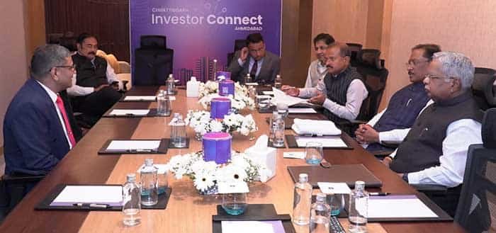 मुख्यमंत्री विष्णुदेव साय से कैडिला फार्मास्युटिकल्स लिमिटेड के समूह अध्यक्ष राज प्रकाश व्यास ने की मुलाकात