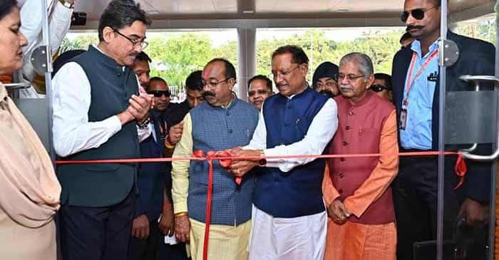 मुख्यमंत्री ने कोनी में नवीन संभागायुक्त कार्यालय का किया लोकार्पण